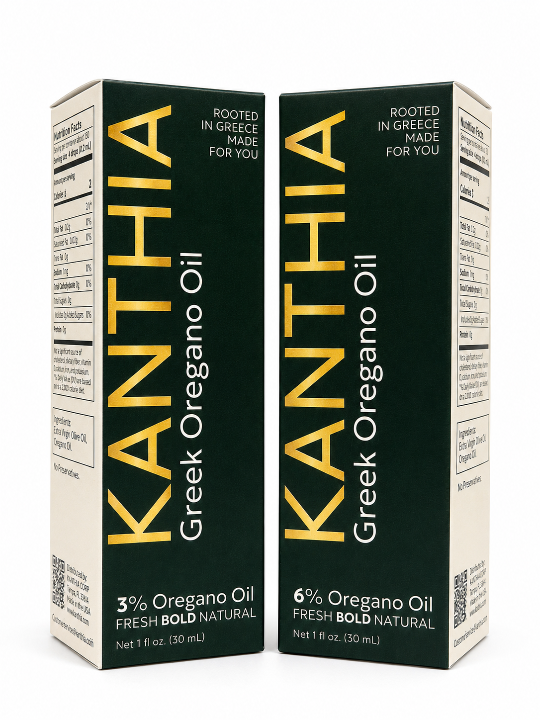 KANTHIA Oregano Oil 3% & 6%