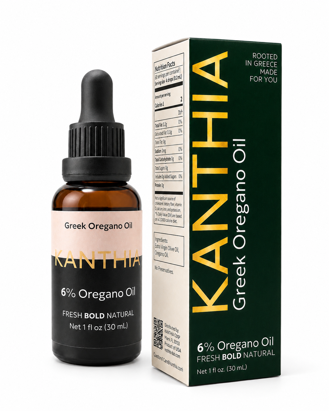 KANTHIA Oregano Oil 3% & 6%