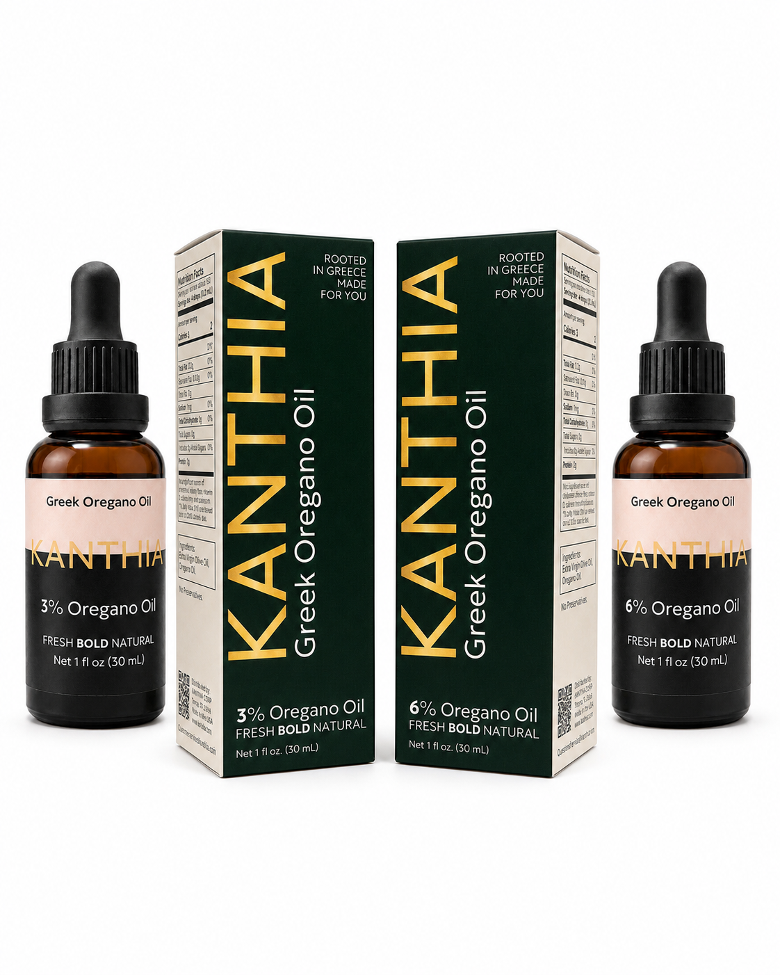 KANTHIA Oregano Oil 3% & 6%